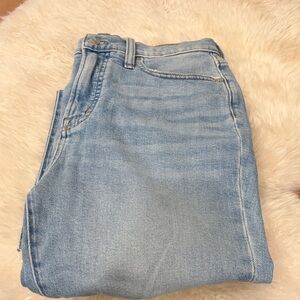Madewell Perfect Vintage Light Blue Denim Jeans size 28